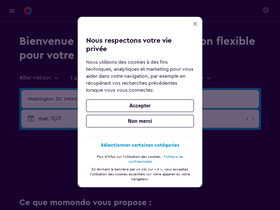 'momondo.fr' screenshot