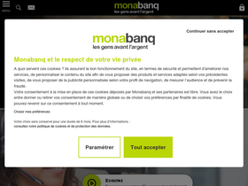'monabanq.com' screenshot