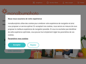 'monalbumphoto.fr' screenshot