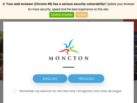 'moncton.ca' screenshot