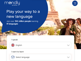 'mondly.com' screenshot