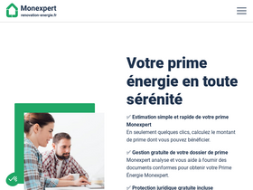 'monexpert-renovation-energie.fr' screenshot