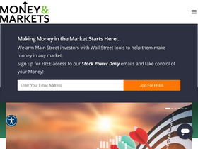 'moneyandmarkets.com' screenshot