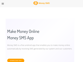 'moneysmsapp.com' screenshot
