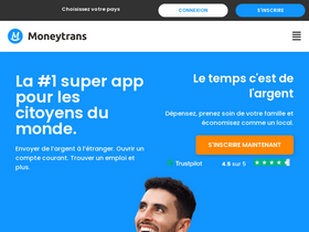 'moneytrans.eu' screenshot