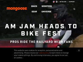 'mongoose.com' screenshot