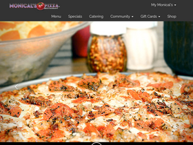'monicals.com' screenshot