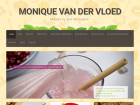 'moniquevandervloed.nl' screenshot