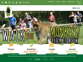 'monkey-forest.com' screenshot