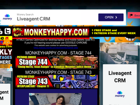 'monkeyhappy.com' screenshot