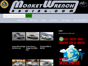 'monkeywrenchracing.com' screenshot