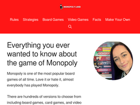 'monopolyland.com' screenshot