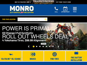 'monro.com' screenshot