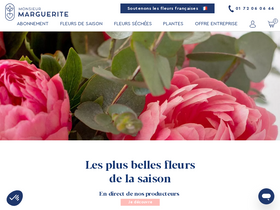 'monsieurmarguerite.com' screenshot