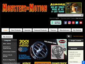 'monstersinmotion.com' screenshot