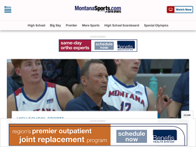 'montanasports.com' screenshot