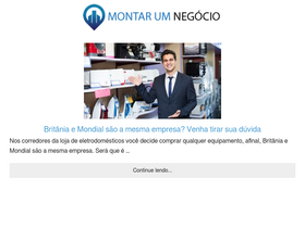 'montarumnegocio.com' screenshot