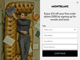 'montblanc.com' screenshot