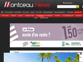 'montceau-news.com' screenshot