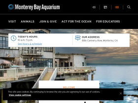 'montereybayaquarium.org' screenshot
