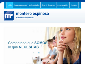 'monteroespinosa.com' screenshot