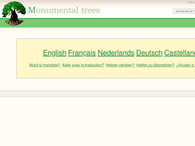'monumentaltrees.com' screenshot