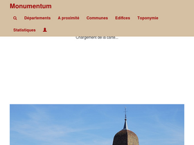 'monumentum.fr' screenshot