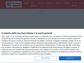 'monza-news.it' screenshot