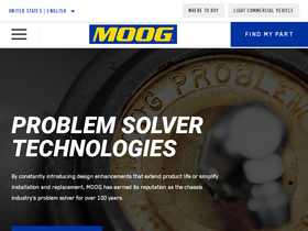 'moogparts.com' screenshot