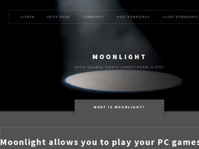 'moonlight-stream.org' screenshot