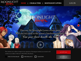 'moonlightlovers.com' screenshot