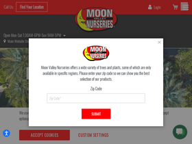 'moonvalleynurseries.com' screenshot
