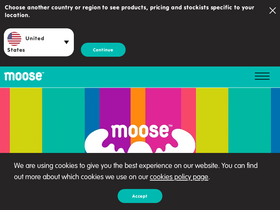 'moosetoys.com' screenshot