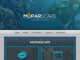 'moparscape.org' screenshot