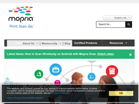'mopria.org' screenshot