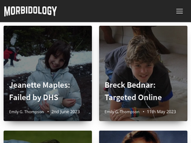 'morbidology.com' screenshot