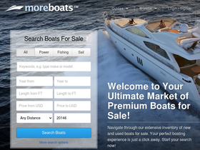 'moreboats.com' screenshot