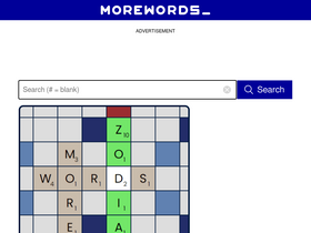 'morewords.com' screenshot