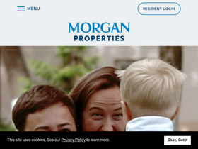 'morgan-properties.com' screenshot
