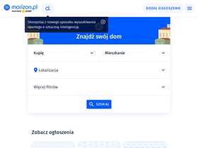 'morizon.pl' screenshot