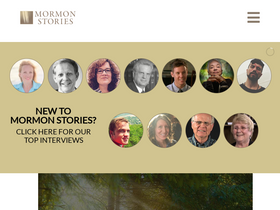 'mormonstories.org' screenshot