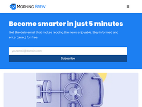 'morningbrew.com' screenshot