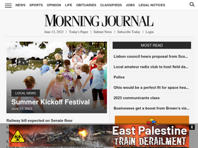 'morningjournalnews.com' screenshot