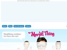 'morphthing.com' screenshot