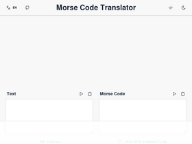 'morsedecoder.com' screenshot