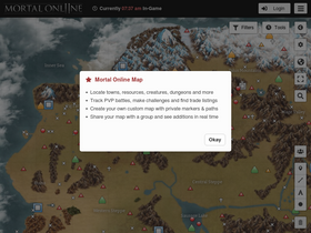 'mortalonlinemap.info' screenshot