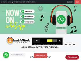 'mostlymusic.com' screenshot
