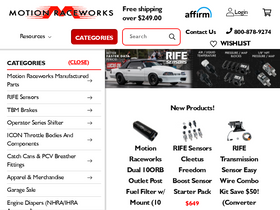 'motionraceworks.com' screenshot