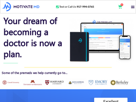 'motivatemd.com' screenshot