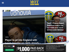 'motleedsnews.com' screenshot